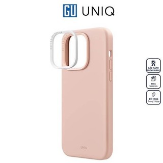 Ốp UNIQ Hybrid Magclick Charging Lino Hue Cho iPhone 14 Plus/ Pro/ Pro Max, tích hợp MagClick ™ Advantage sạc từ tính.