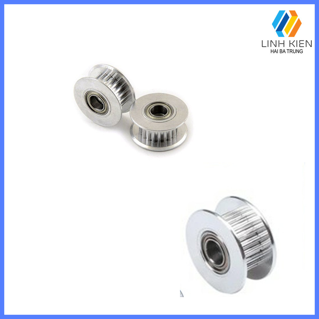 [Có sẵn] Puly căng đai GT2 20 Răng Rộng 10mm