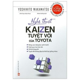 Sách - nghệ thuật kaizen tuyệt vời của toyota - pn