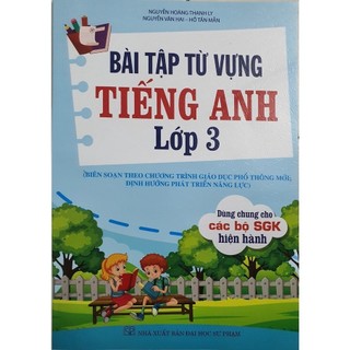 Sách - bài tập từ vựng tiếng anh lớp 3