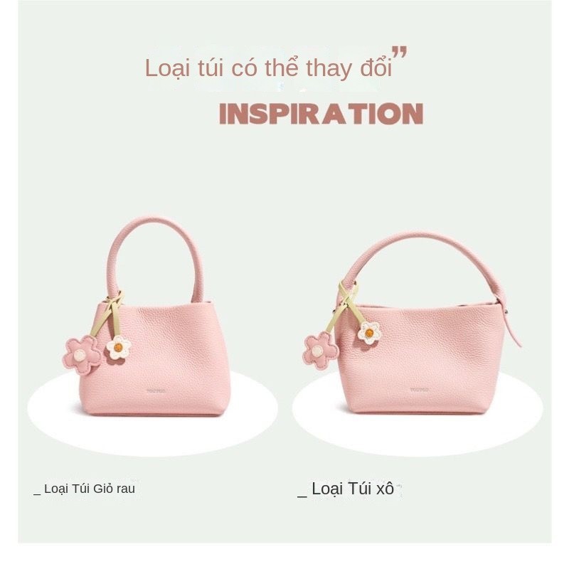 Túi Xách Nữ In Hoa Thời Trang Hàn 13X16X12