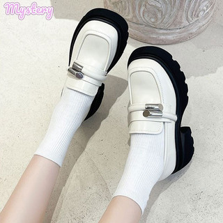 Giày lười nữ, giày đế khóa gót đế bệt, giày lười giữa gót