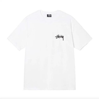Áo thun stussy - stussy big hippo - white