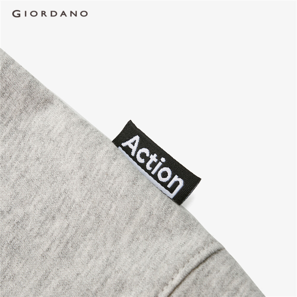 GIORDANO WOMEN Elastic waist loose cotton shorts 13403242