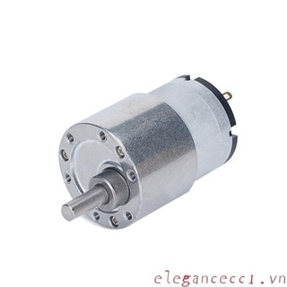 Ele 6v 12v 24v micro geared motor 7rpm 960rpm trục đầu ra lệch tâm jgb37-520