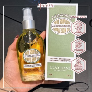 Dầu Hạnh Nhân Loccitane Almond Supple Skin Oil 100ml