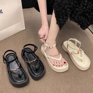 Sandal xỏ ngón quai xích kèm hình thật