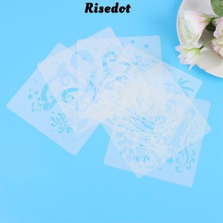 Tranh động vật biển Bản mẫu rỗng Sơn tường gỗ DIY Vẽ tay Sinh vật Stencil