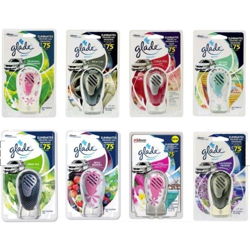 Glade Máy làm mát không khí xe hơi Glade lọc không khí xe hơi glade car air freshener 7ml