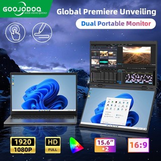 【bảo hành một năm】Goojodoq Màn Hình Di Động Cho Laptop Mở Rộng Chân Đế Loa Ps4 Điện Thoại PC Android Switch Macbook HDMI