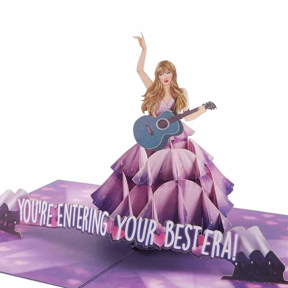 Taylor Swift Birthday Card, 3D Pop up Happy Birthtay Card, Birthday Card