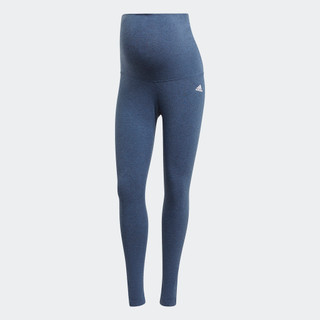 adidas Phong cách sống Quần legging cotton Essentials (Đồ bầu) Nữ Màu xanh da trời GM8739