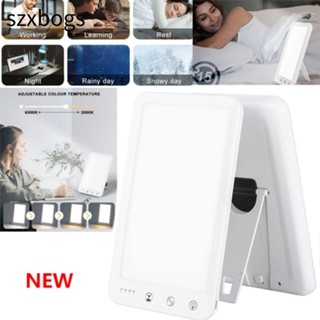 szxbogs Đèn LED Ánh Sáng Ban Ngày, 10000 Lux 5 Mức Độ Sáng Đèn Trị Liệu Sad, Điều Khiển Cảm Ứng Quang Trị Liệu Bảo Vệ Mắt Ánh Sáng Trị Liệu Buồn