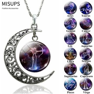 MISUPS cổ Mặt Hình Cung Hoàng Đạo Thời Trang Dành Cho Nam Nữ