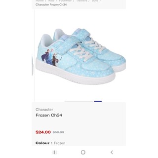 Sneaker xanh disney frozen xuất