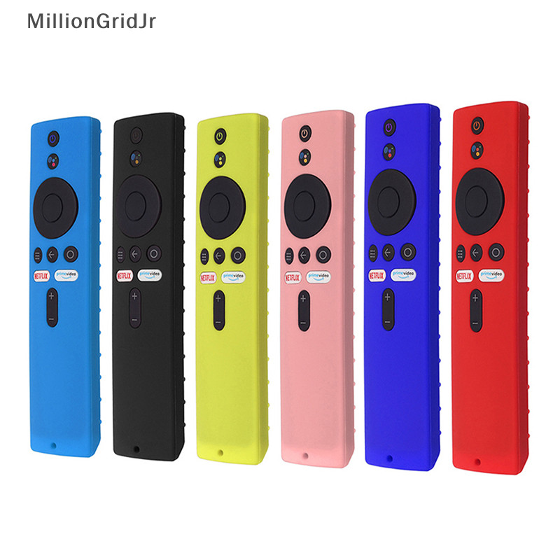 Mlg 1 Vỏ Từ Xa Cho Xiaomi Mi TV Box S Wifi Điều Khiển Từ Xa Silicon Chống Sốc Bảo Vệ Cho Mi TV Stick JR