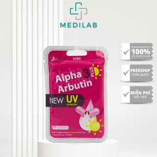 Viên kích trắng Alpha Arbutin 3 Plus Thái Lan 10 viên Mit Beauty đẩy nhanh quá trình trắng da từ sâu bên trong
