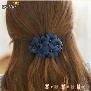 Kẹp tóc phối hoa thời trang cho nữ