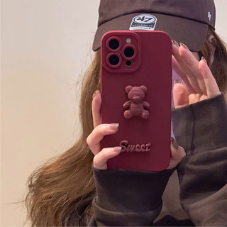 Ốp Lưng Basic Camera Nổi - Mẫu Bear Sweet Nổi - VN025