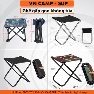 Ghế mini câu cá, gấp cực gọn chỉ bằng 1 gang tay