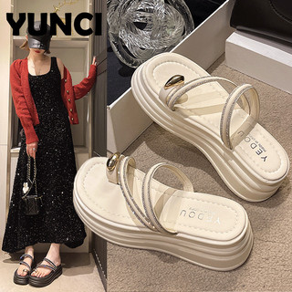 YUNCI  dép cross sục nữ 2023 HOTSALE Giày slip-on Phong cách thể thao Chất lượng cao Tiện lợi Đế chống sốc Đế êm FDL24403FO 14Z240401