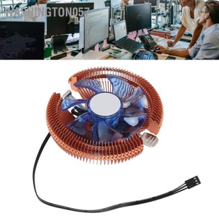 Washington057 Quạt Tản Nhiệt CPU Nhôm Làm Mát Với Ánh Sáng Năng Động Cho Intel LGA 775 1155 1156 1200 DC12V