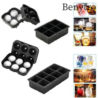 Benytro Kem Khay Dụng Cụ Làm Kem Silicone Tròn Vuông Thực Phẩm Máy Làm Đá