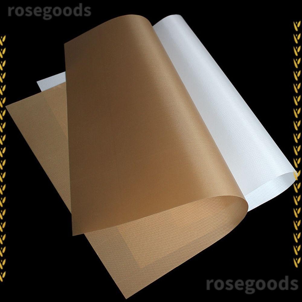 Rosegoods1 60 * 40cm Tấm Nướng Bánh Quy Bếp Lò Nướng Khay Bánh Ngọt Dụng Cụ Làm Bánh Macaron Chịu Nhiệt Chống Dính