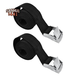 2 Dây đeo mi có khóa có thể điều chỉnh, lên đến 600Lbs, Dây buộc cho xe máy, hàng hóa, xe tải, xe kéo, hành lý