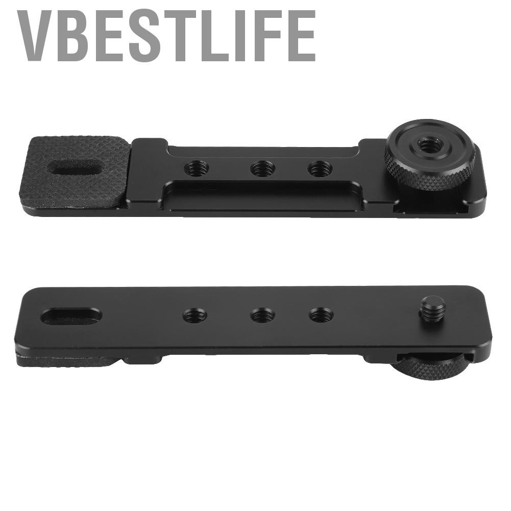VBESTLIFE Khung mở rộng camera CNC Cutting Mount với miếng đệm chân silicon không trượt cho A6400 A6