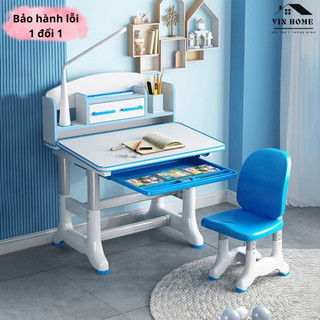 Bàn Học Sinh Đa Năng, Bàn Học Cho Bé Thiết Kế Thông Minh Kèm Kệ Sách Chống Gù Hàng Nhập Khẩu - Nội Thất Nhập Khẩu