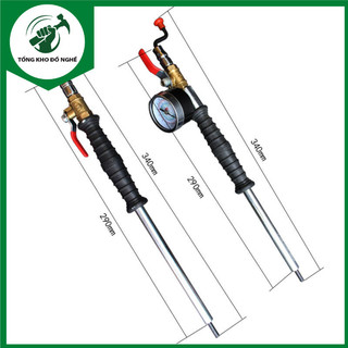Tay bơm lốp có xoáy /ngoáy ty van được sử dụng để bơm lốp xe ô tô xe tải _ TKDN