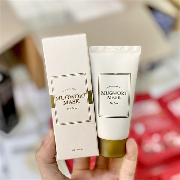Mini Mặt Nạ Ngải Cứu Làm Dịu, Thanh Lọc Da I'm From Mugwort Mask Hàn Quốc 30g