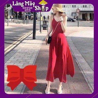 (Xả kho Sale Sập Sàn) Đầm maxi đi biển cao cấp voan lụa dày dặn( ảnh thật và clip )