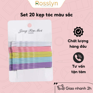 Set 20 kẹp tóc thời trang nữ phong cách hàn quốc qt199.1