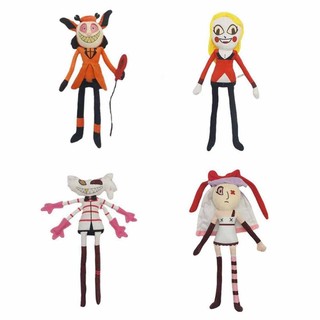 Hazbin Hotel Alastor Plush Dolls Gift For Kids Cartoon Morningstar Angel Dust Vaggie Stuffed Toys For Kids