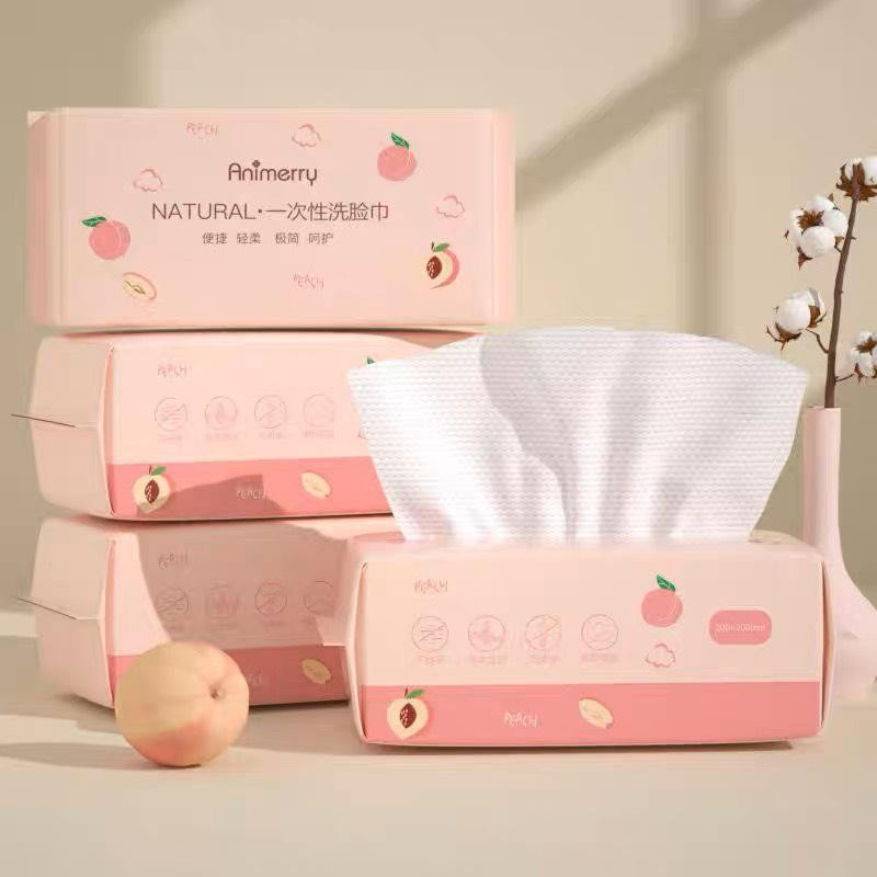 Khăn lau , khăn mặt khô tẩy trang đa năng ANIMERRY COTTON cao cấp [Chảnh Beauty 93 Store]