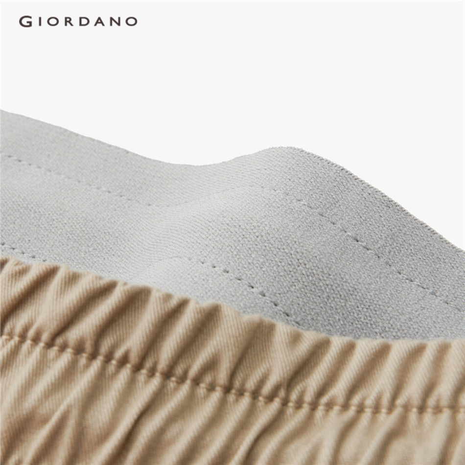 Quần dài GIORDANO 01123064 chất thun cotton nhẹ cho nam