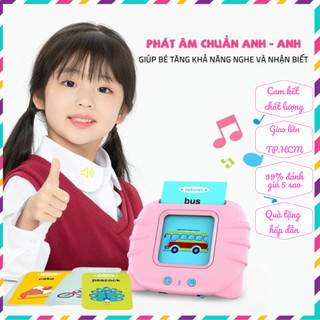 Máy đọc thẻ tiếng anh, flashcard tiếng anh giáo dục sớm cho bé loại 1, máy đọc từ vựng tiếng anh