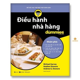 Sách - Điều hành nhà hàng for Dummies