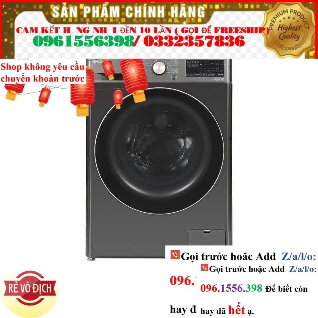 >> CH Máy giặt LG AI DD Inverter 12 kg FV1412S3B -bona prezo