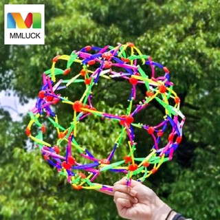Mmluck Ném Một Quả Bóng Co Giãn Trẻ Em Đi Biển Đá Lo Âu Đồ Chơi Cảm Giác Đồ Chơi Bóng Nhựa Mở Rộng Quả Cầu