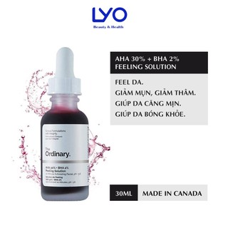 Serum peel da hoá học the ordinary aha 30% + bha 2% peeling solution 30ml
