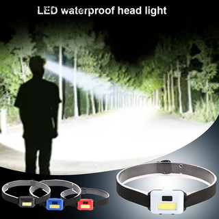 Đèn pha COB Mini Đèn pha LED di động Đèn trước chống nước với 3 chế độ Lighg Cắm trại ngoài trời Đi bộ đường dài Đèn pin Ts