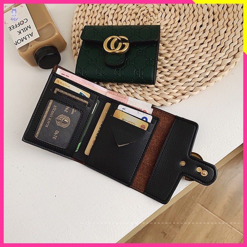 Ví Ngắn Dạng Gập Siêu Mỏng Phong Cách Mới 2022 Cho Nữ