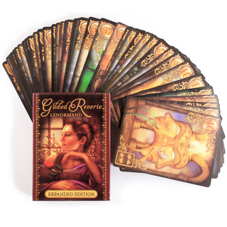 Gilded Reverie Lenormand Deck Cards Fate Fortune Telling Trò chơi bài