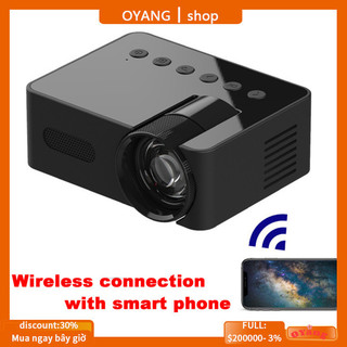 Máy chiếu di động OYang YT100 WiFi HD Máy chiếu Video Mini Video gia đình Máy chiếu thông minh cho điện thoại Máy tính bảng Máy tính xách tay