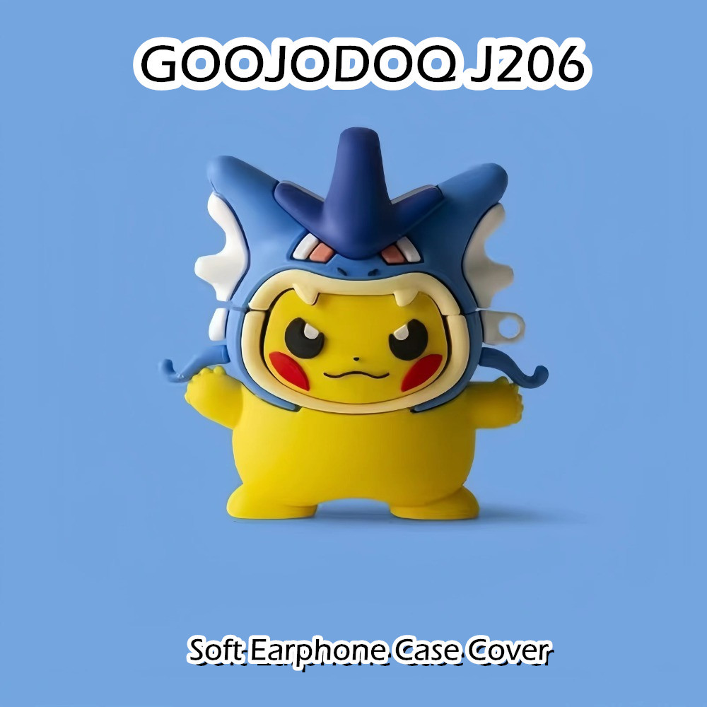 GOOJODOQ [Chất lượng cao] Dành cho Ốp lưng GOOOJDOQ J206 Dòng phim hoạt hình siêu mát Vỏ tai nghe si