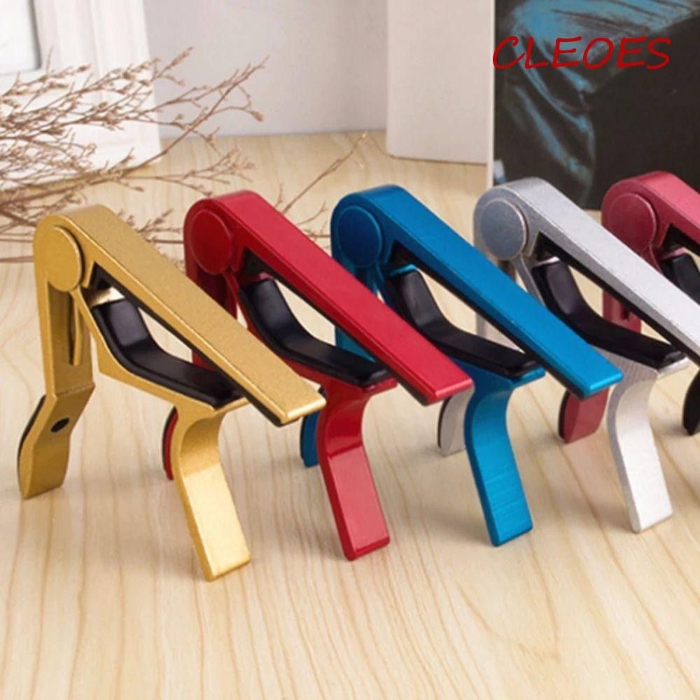 Cleoes Guitar Capo Kim Loại Đa Năng Metronome Guitar Key Acoustic Classic Guitar Capo Guitar Phụ Kiện Đàn Guitar Thay Đổi Nhanh Kẹp