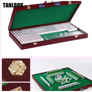 Tanlook mahjong di động cắm trại ngoài trời bàn gấp mini mạt chược đạo cụ du lịch